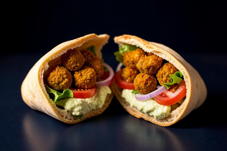 Shawarma de falafel